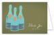 Khaki Savvy Cocktail Note Card
