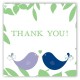 Love Birds Square Sticker