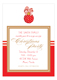 Merry Christmas Ornament Invitation