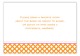 Orange Garden Trellis Enclosure Card