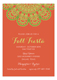 Orange Vintage Lace Fiesta