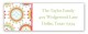 Ornate Wreaths Personalized Return Address Labels