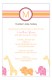 Pink Animal Monogram Invitation