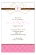 Pink Cross Pendant Invitation