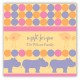 Pink Hippos Square Sticker