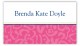 Pink Leopard Calling Card