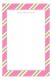 Pink Oxford Stripes Notepad