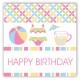 Pink Pool Trio Gift Tag