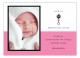 Pink Rattle Icon Photo Card