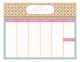 Preppy Weekly Calendar Pad