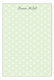 Rising Sun Lime Flat Note Card