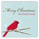 Seasonal Songbird Square Sticker