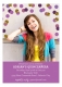 Shades of Radiant Orchid Confetti Photo Card