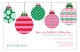 Simple Ornaments Invitation