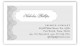 Soft Grey Currency Calling Card