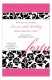 Sophisticated Forty Invitation