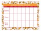 Sports Mania Weekly Calendar Pad