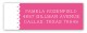 Spring Scalloped Pink Address Label