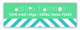 Teal Graphic Address Label