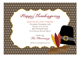 Thanksgiving Icons Invitation