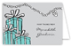 Tiffany Blue Note Card