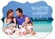 Die-Cut Bracket Warm Winter Wishes Family Photo Card