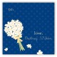 White Bouquet Gift Tag
