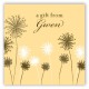 Yellow Flowers Gift Tag