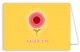 Yellow Sunny Flower Note Card