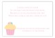 You Are My Cupcake Enclosure Card